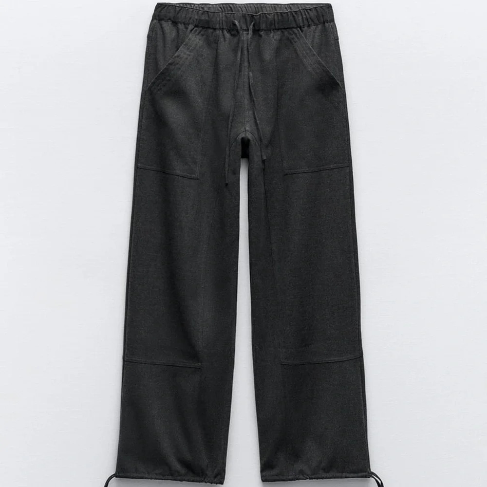 Zara Felt Jogger Pants